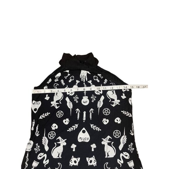 Wonderful Disaster Witchy Print Halter Dress – Fits Like‎ S - Picture 3 of 5
